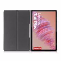 Tech-Protect SmartCase dėklas Lenovo TAB PLUS - juodas