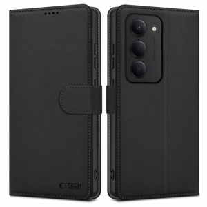 Dėklas Tech-Protect Wallet Xiaomi Redmi 15 4G/Redmi 15 5G juodas