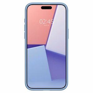 Spigen Crystal Hybrid чехол для iPhone 15 Pro Max - прозрачный синий