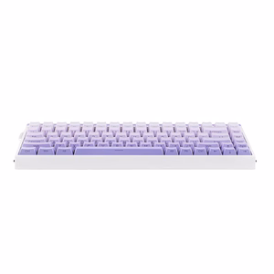HERO84 HE White+Purple+Gradient+LIGHT JadeKing RGB AULA gasket klaviatūra