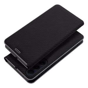 Flip чехол для Xiaomi Redmi NOTE 13 4G Luna Book Carbon черный