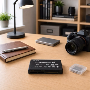 Esperanza EA119 kortelių skaitytuvas juodas USB 2.0