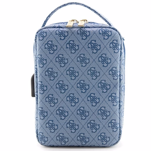 Guess Krepšys GUHBP4RPSB Organizer mėlynas/mėlynas 4G Printed Stripes