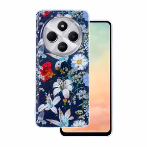 Glow Glam case for Xiaomi Redmi 14C 4G/ 14C 5G / Redmi A4 / POCO C75 blue
