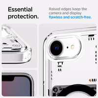 Spigen Ultra Hybrid Magnetinis dėklas telefonui iPhone 16e Neo One - skaidrus