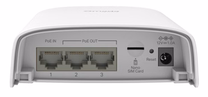 TP-Link Omada ER603WP-4G-Outdoor – lauko 4G Cat 4 N300 PoE šliuzas su debesijos valdymu