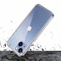Dėklas telefonui iPhone 14 Plus silikoninis serijos 3mk Clear Case - permatomas