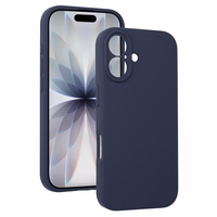 Silicone Lite dėklas telefonui iPhone 17 tamsiai mėlynas