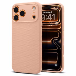 Spigen Liquid Air dėklas telefonui iPhone 17 Pro - titano rožinė