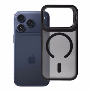 Case for iPhone 17 Pro / 18 Pro Forcell F-Protect Shadow Stand Premium compatible with MagSafe black