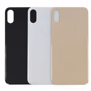 Galinis dangtelis skirtas iPhone XS / Black / (Bigger camera hole version) / OEM