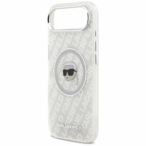 Karl Lagerfeld IML Karl Head Logo Magnetinis iPhone Air dėklas - pilkas