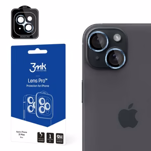 3mk Lens Protection Pro Kameros apsauga su mėlynu rėmeliu iPhone 15 Plus