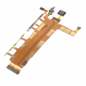 Lanksčioji jungtis Sony D6602/D6603/Z3 šoninių mygtukų su mikrofonu (4G vers.) HQ