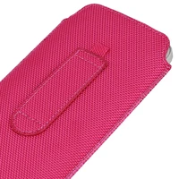 HIT Pouch Case (XL dydis) Iphone 15/15 Pro/Iphone 16/16 Pro/Samsung S24/S24 Plus/S25/S25 Plus/A53/A55 5G dizainas 2 rožinis