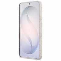 Guess dėklas 4G Triangle Logo MagSafe for Samsung Galaxy S26 rožinis