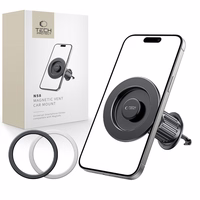 "Tech-Protect N58" magnetinis "MagSafe" automobilio oro ventiliacijos laikiklis - juodas