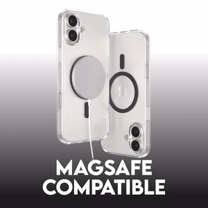 CARE by PanzerGlass Flagmano dėklas telefonui iPhone 16 Plus 6.7" juodas/juodas Magnetinis 1347