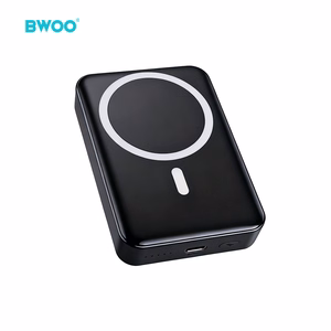 BWOO 20W 10000 mAh išorinė baterija, juoda