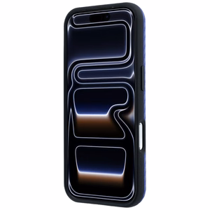 BMW M Carbon Printed Ring MagSafe dėklas, skirtas iPhone 17 Pro / 18 Pro – mėlynas