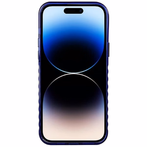 Audi IML Magnetinis dėklas telefonui iPhone 14 Pro Max - mėlynas