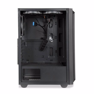 iBox CETUS 906 Midi Tower juodas kompiuterio korpusas