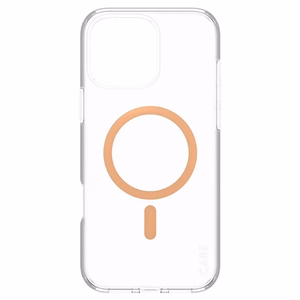 CARE by PanzerGlass Flagmano dėklas telefonui iPhone 16 Pro Max 6.9" persikinis/persikinis Magnetinis 1376