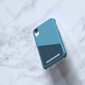 Nordic Elements Saeson Freja dėklas, skirtas iPhone XR, tamsiai melsvai žalias