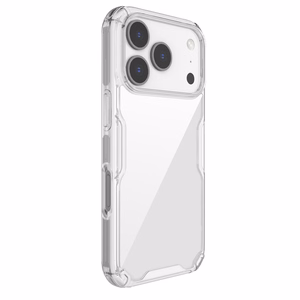 Nillkin Nature TPU Pro dėklas telefonui iPhone 17 Pro - Permatomas