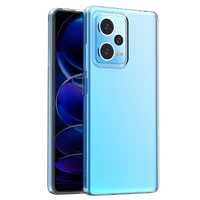 Ultra Clear 0.5mm dėklas Xiaomi Redmi Note 12 Pro+ plonas dangtelis skaidrus