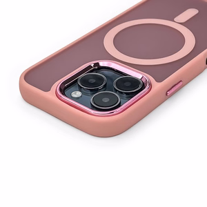 Magnetinė kolekcija MagSafe dėklas iPhone 16 Plus - rožinė