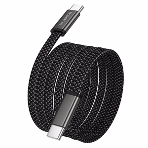 Borofone laidas BX124 Peace - Type C į Type C - PD 60W 1 metras juodas