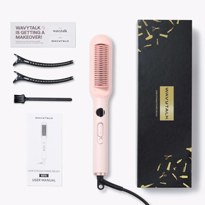 Plaukų formavimo šukos Wavytalk Sleek Sweep rožinės