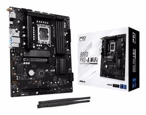 Asrock B860 Pro-A WiFi Intel B860 LGA 1851 (Socket V1) ATX pagrindinė plokštė