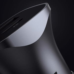 Ugreen CD130 USB-A / USB-C 30W автомобильное зарядное устройство - серое