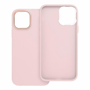 FRAME dėklas telefonui IPHONE 12 / 12 Pro rožinė