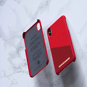 Чехол Nordic Elements Saeson Freja для iPhone XS Max, красный