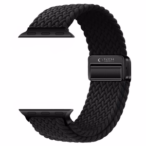 TECH-PROTECT NYLONMAG APPLE WATCH 4 / 5 / 6 / 7 / 8 / 9 / SE (38 / 40 / 41 MM) JUODAS
