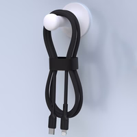 Dudao L9X 30W USB-C - Lightning kabelis 1m - juodas