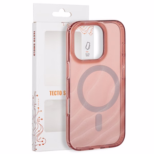 „Tecto Shield Desert Mag“ dėklas, skirtas iPhone 16 Pro 6,3", terakotos spalvos