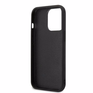 Karl Lagerfeld Ikonik Patch dėklas iPhone 13 Pro / iPhone 13 - Juodas