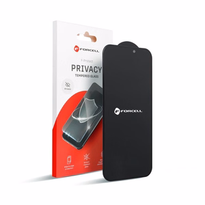 Tempered glass to iPhone 12 PRO MAX Forcell Privacy Glass black