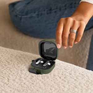 Tech-Protect Slim Hook dėklas skirtas Samsung Galaxy Buds 4 / 4 Pro žalias