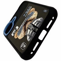 Nimmy Cool&Cute 2.0 nag dėklas iPhone 17 - juodas