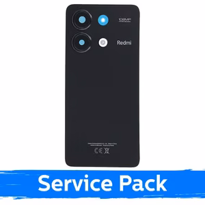 Galinis dangtelis suderinamas su Xiaomi Redmi Note 13 4G / Midnight Black / (Service Pack)