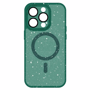 Tel Protect Magnetinis Splash Matinis dėklas telefonui iPhone 15 Plus žalias