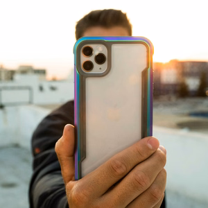 Raptic X-Doria Shield dėklas iPhone 14 Pro Max šarvuota mėlyna danga
