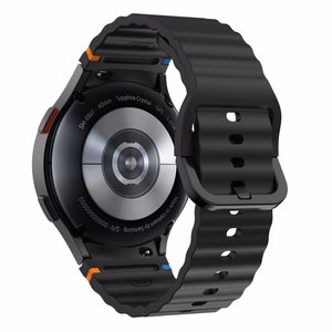 TECH-PROTECT SILICONE SPORT SAMSUNG GALAXY WATCH 4 / 5 / 5 PRO / 6 / 7 / FE JUODAS