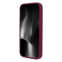 Minkštas liesti Mag dėklas iPhone 12 6,1" bordo