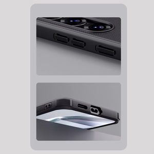 Nillkin Super Frosted Shield Pro Magnetinis dėklas telefonui su MagSafe Samsung S25 - Juodas